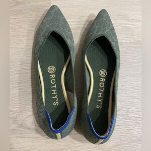 Rothy’s Safari Point Flats | size 7.5